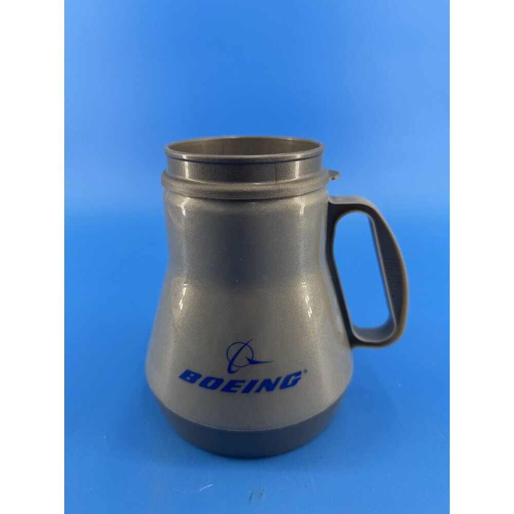 Aladdin MicroMagic 16oz Heated Mug NEW Open Box Vintage 1997 USA Boeing Aircraft